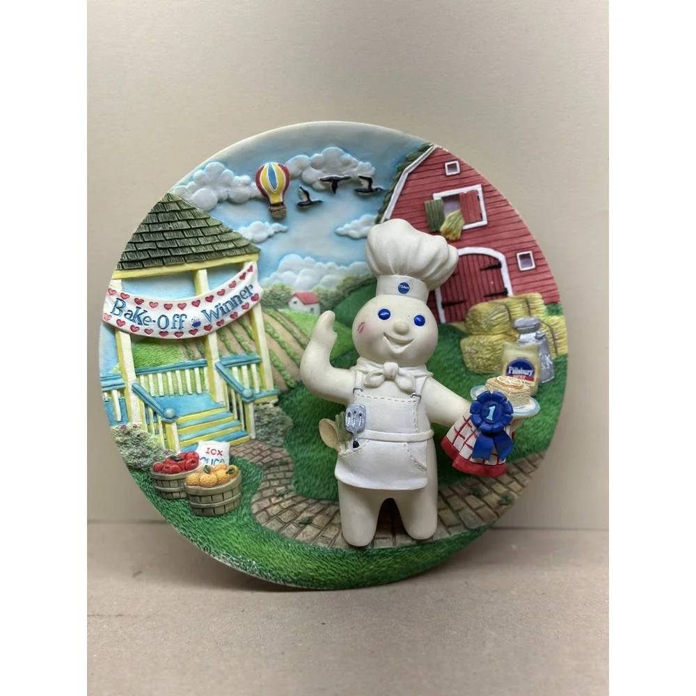 3D Pillsbury Dough Wall Plate